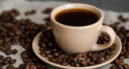 Café et grains de café