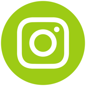 Logo vert Instagram Devenez Testeur By AQUALEHA