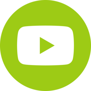 Logo vert YouTube Devenez Testeur By AQUALEHA