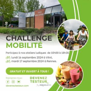 newsletter septembre actualité Challenge mobilité